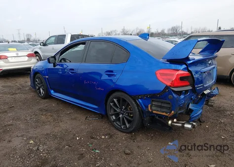 2019 Subaru Wrx Limited из США, поврежденный, VIN JF1VA1H67K9827516